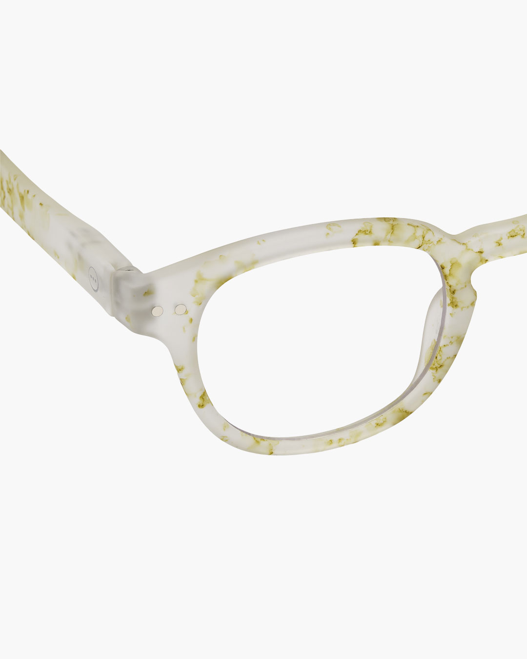Trendy SCREEN glasses #C SCREEN OILY WHITE Square - Izipizi