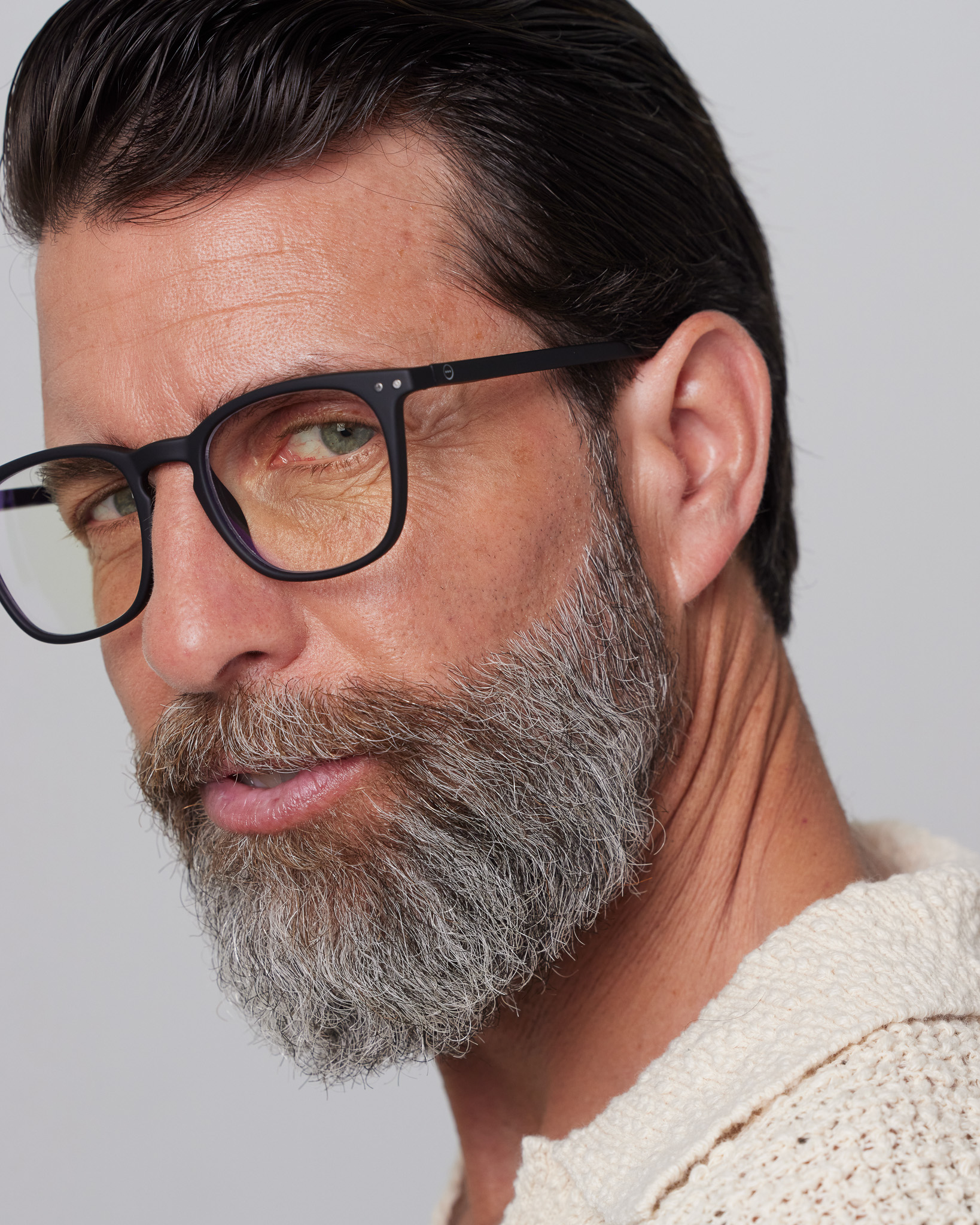 Trendy READING SCREEN glasses #E Black Trapeze - Izipizi