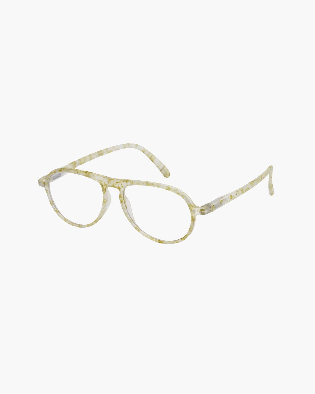 Lunette #K SCREEN Oily White Aviateur Blanc à la mode - Izipizi