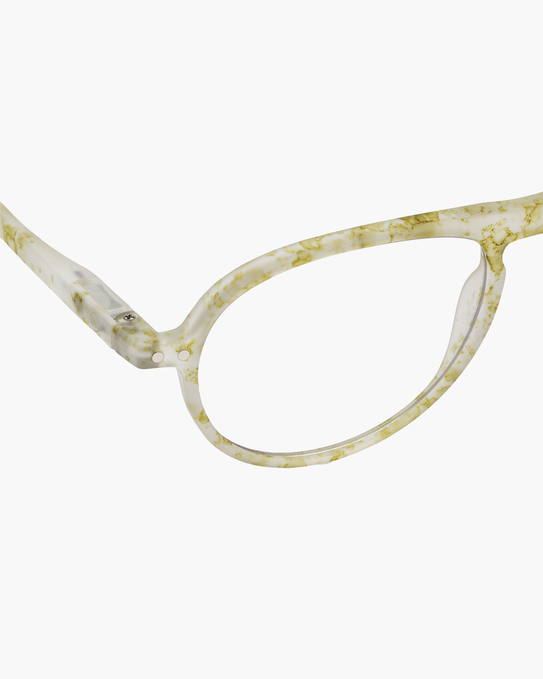 Lunette #K SCREEN Oily White Aviateur Blanc à la mode - Izipizi