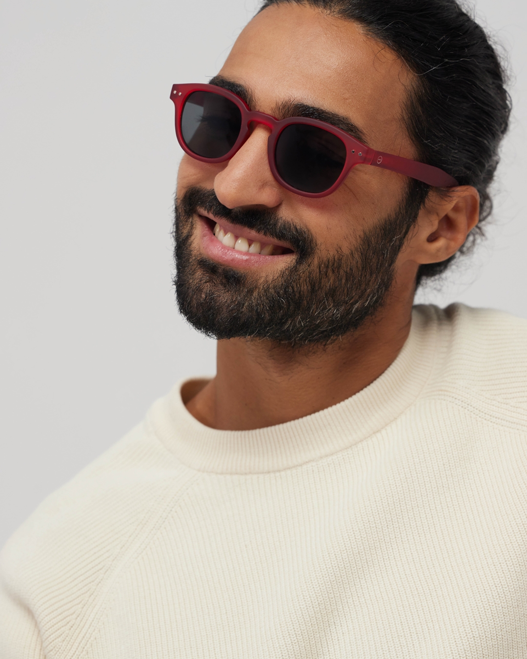 Trendy SUN glasses #C Red Square - Izipizi