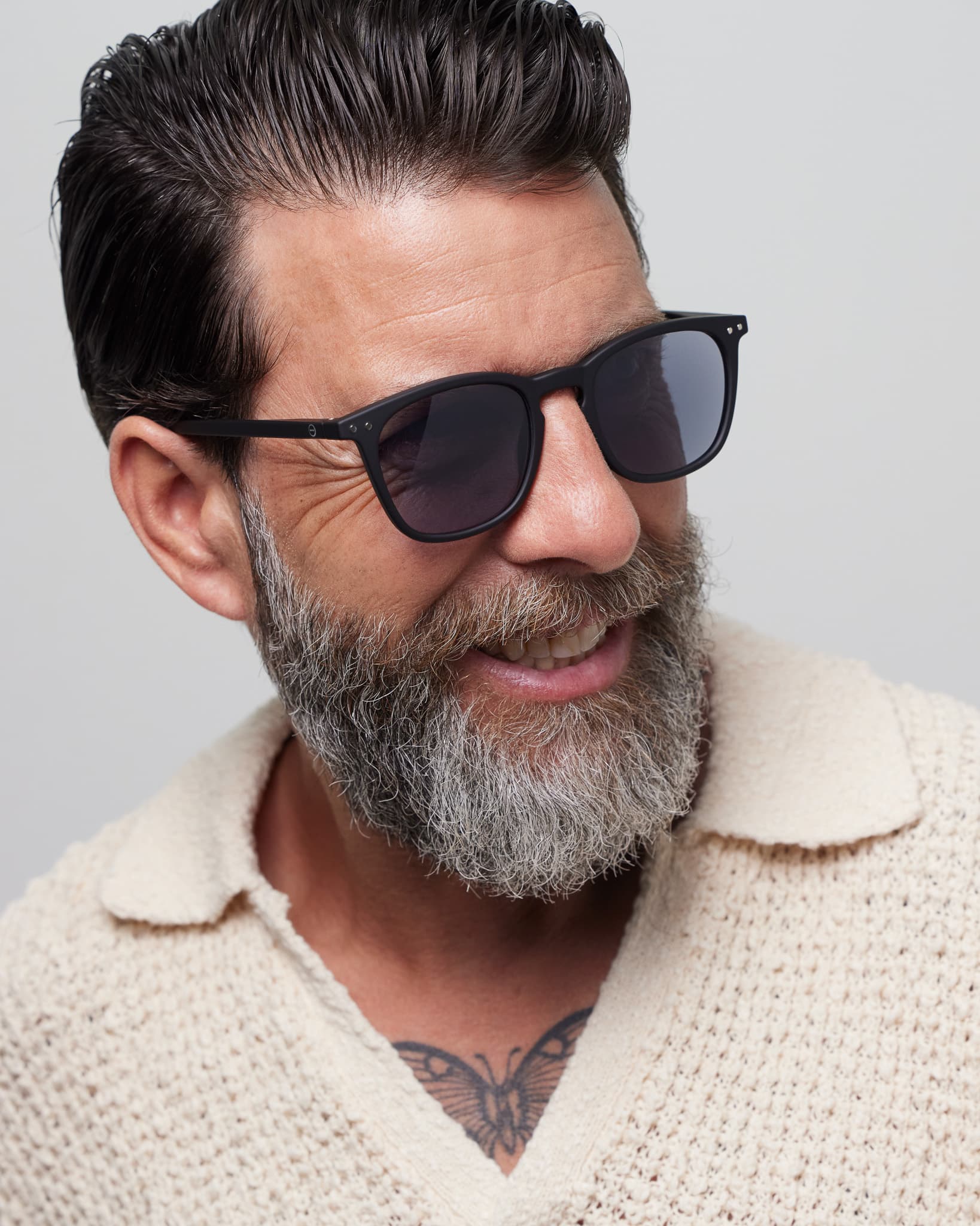 Brille #E Black Trapezförmige Schwarz - Izipizi