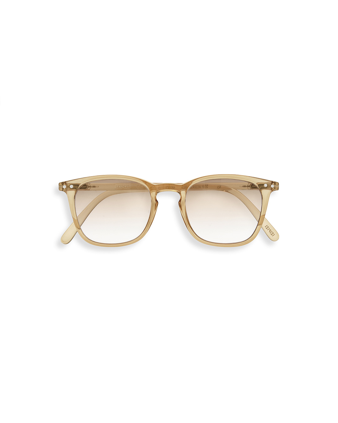 Lunette #E Golden Hour Trapèze Marron à la mode - Izipizi