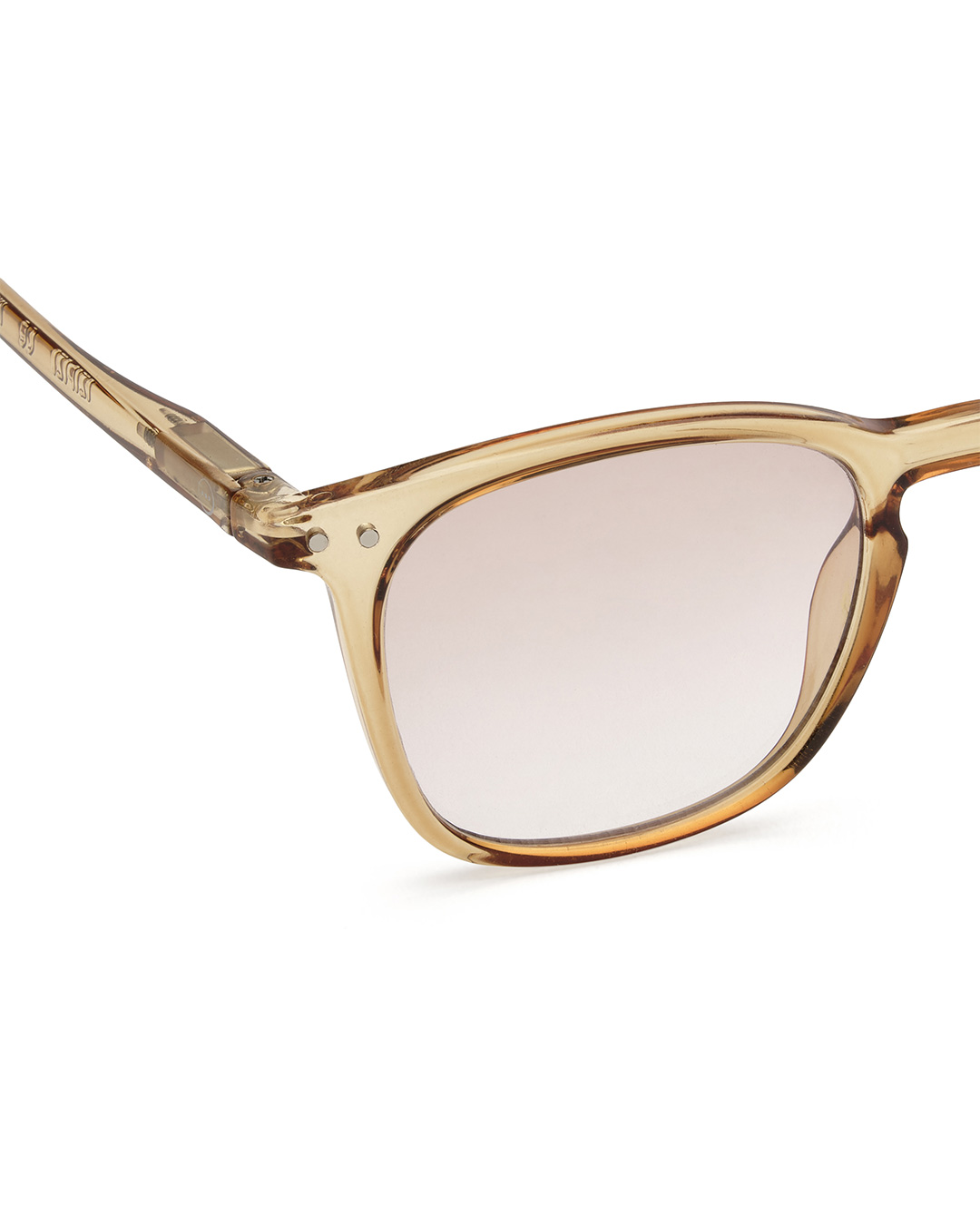 Lunette #E Golden Hour Trapèze Marron à la mode - Izipizi