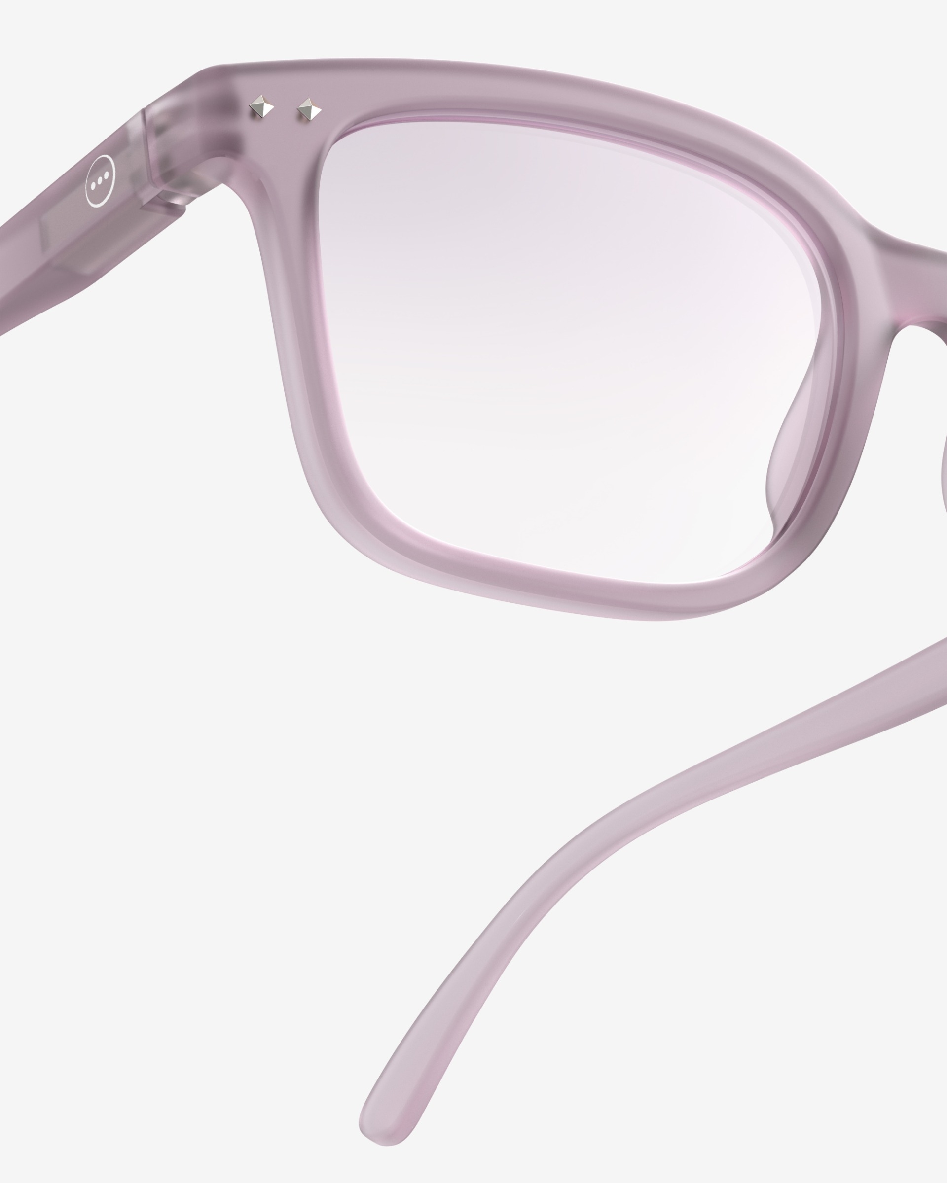 Lunette #L Deep Purple @LONDON Rectangulaire Violet à la mode - Izipizi