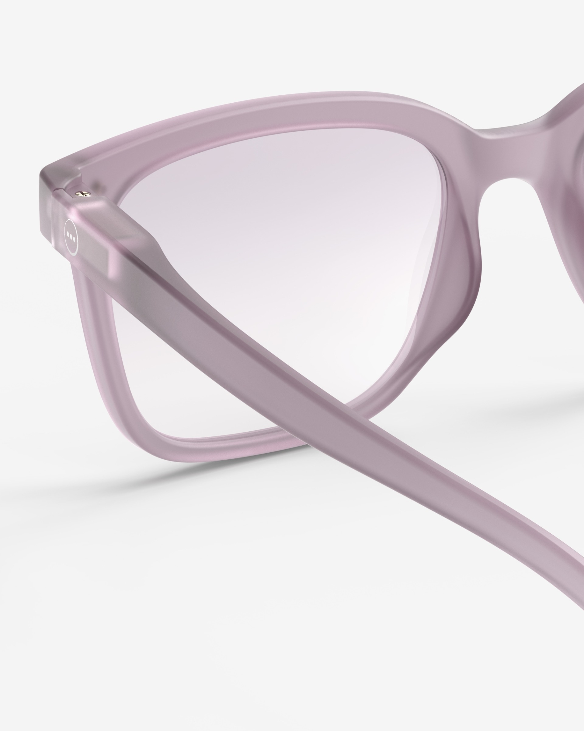 Lunette #L Deep Purple @LONDON Rectangulaire Violet à la mode - Izipizi