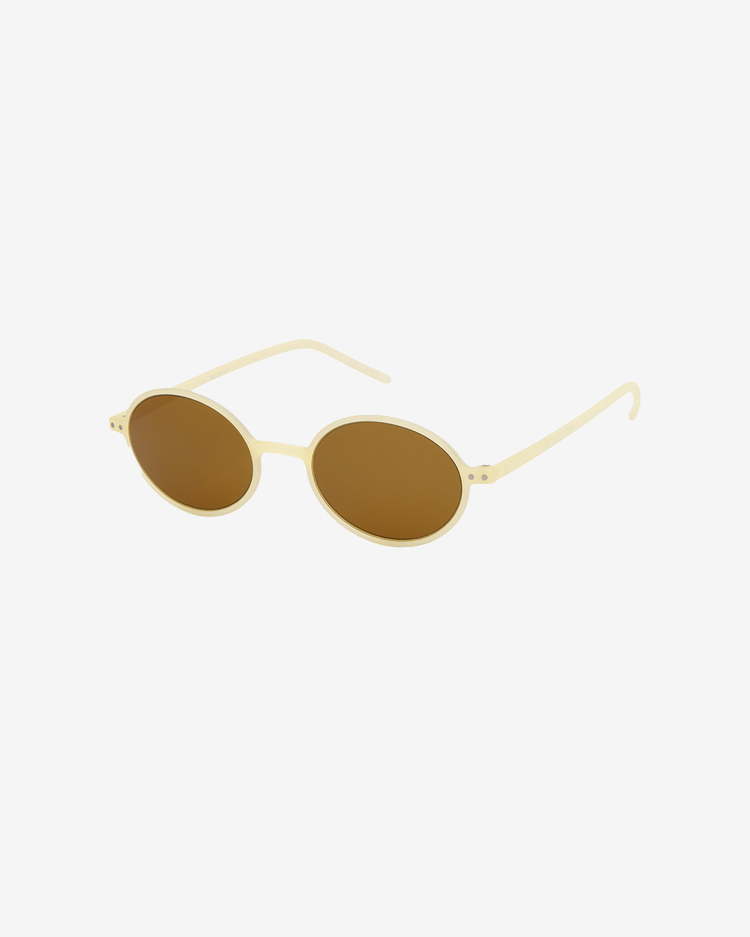 Trendy SUN glasses #SLIM Cream Oval - Izipizi