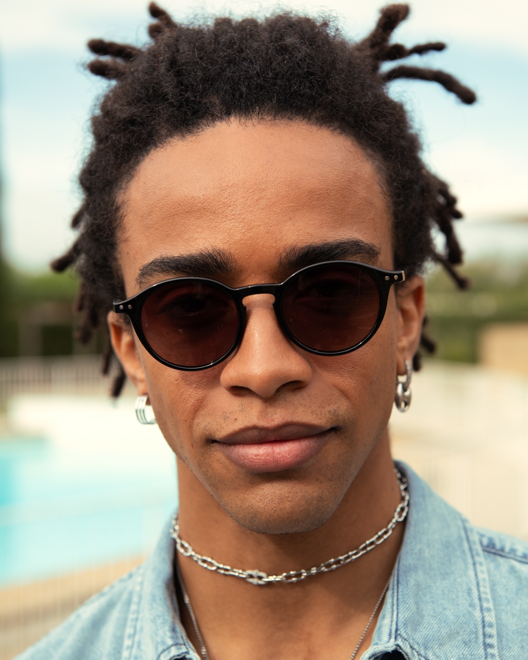 Trendy BABY glasses Mini Me #D Black Road Pantos - Izipizi