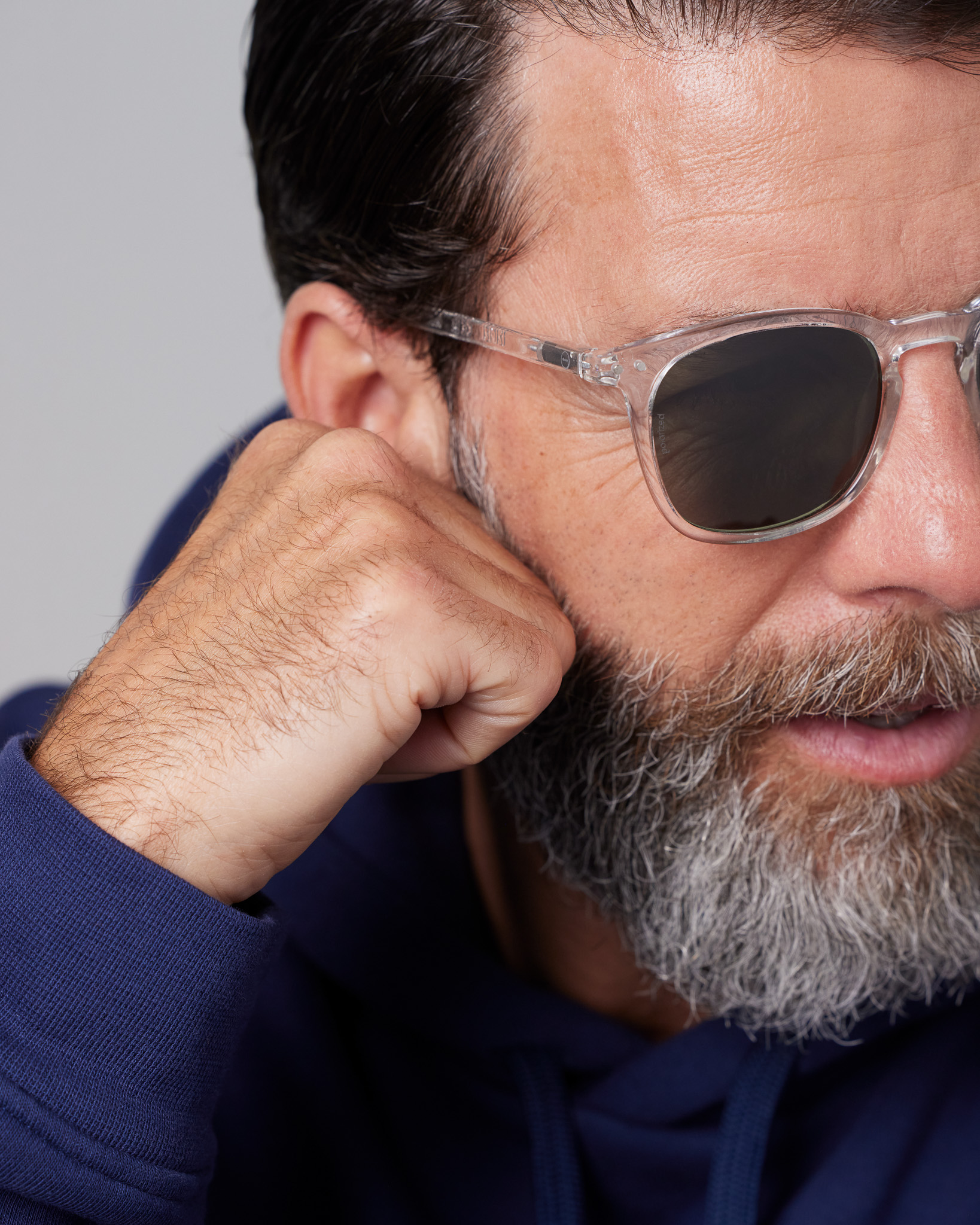 Trendy SUN glasses #E Crystal Polarized Trapeze - Izipizi