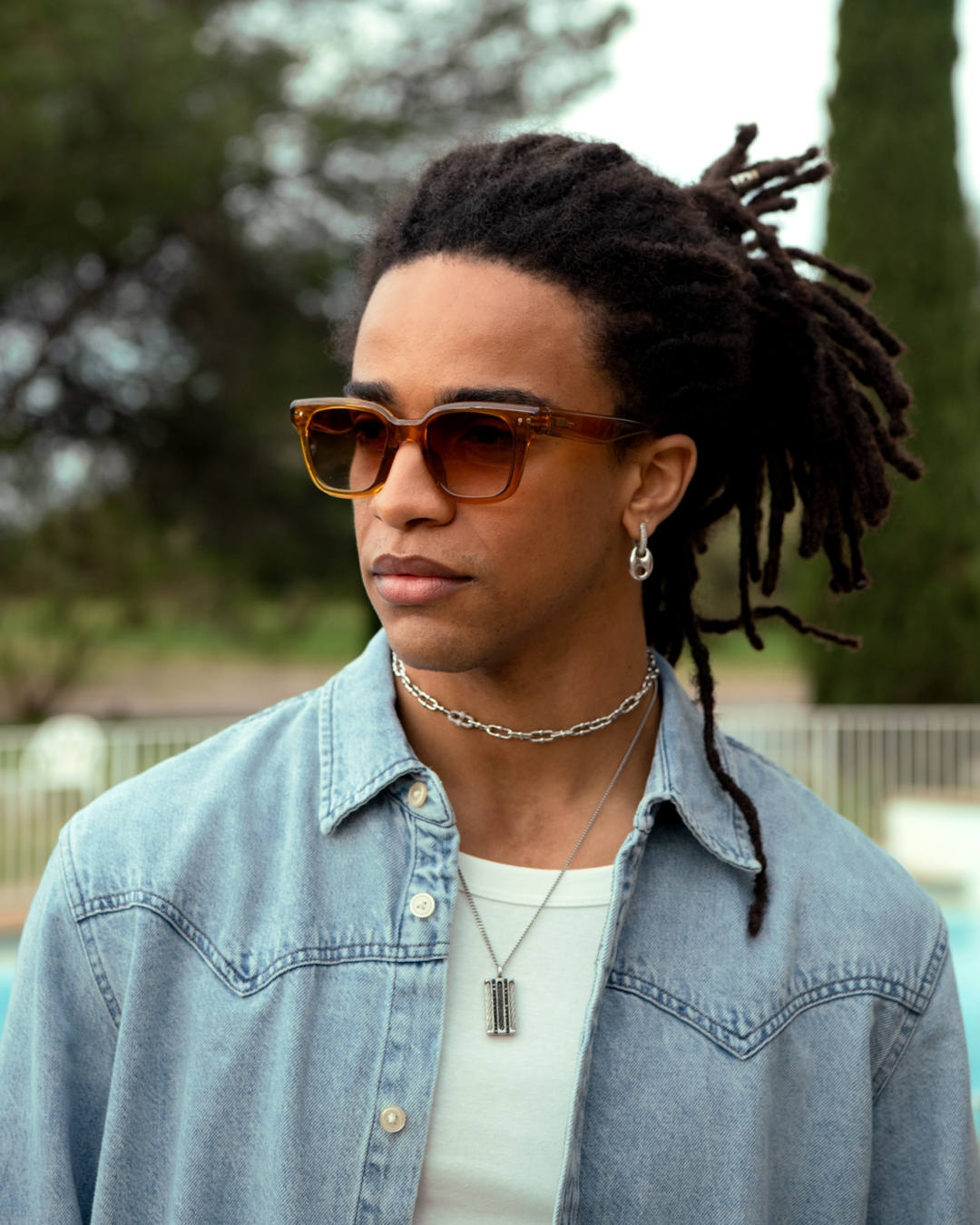 Brille Mini Me #ROAD Golden Canyon Trapezförmige Gelb - Izipizi