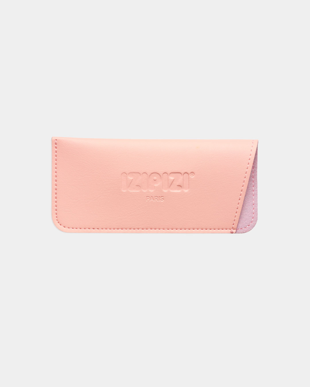 Lunette Pochette Pale Pink Junior Noir à la mode - Izipizi