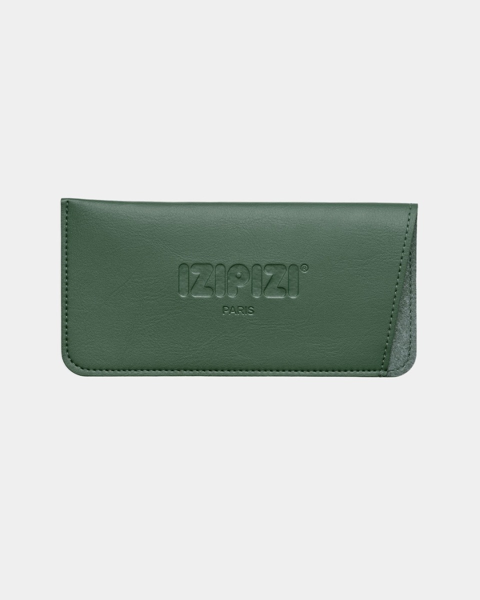 Lunette Pochette Sage Green Adulte Noir à la mode - Izipizi