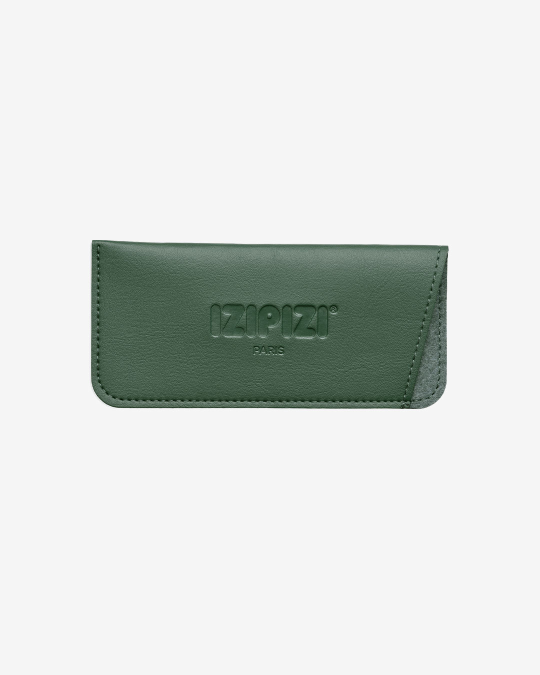 Lunette Pochette Sage Green Junior Noir à la mode - Izipizi