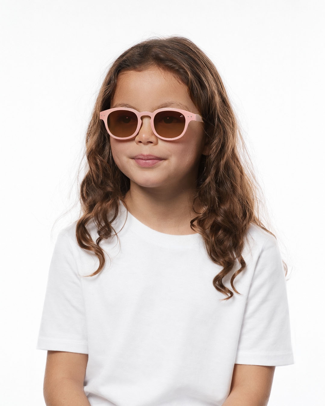 Lunette #c Sweet Pink - BONPOINT X IZIPIZI Carré Rose à la mode - Izipizi