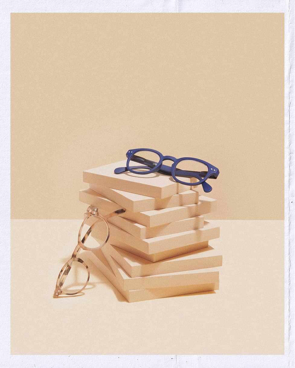 First pair of glasses