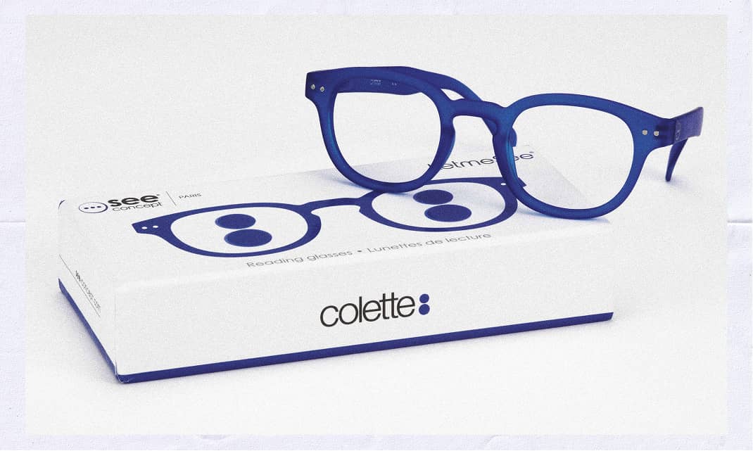 Reading frame at Colette, Paris