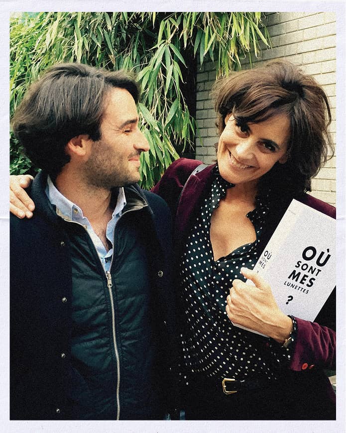 Quentin Couturier and Inès de la Fressange