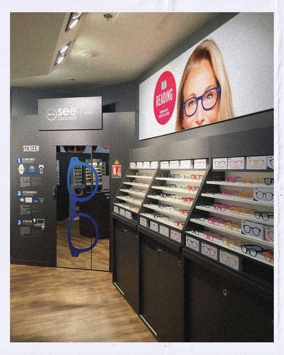 IZIPIZI space at the Carrousel du Louvre