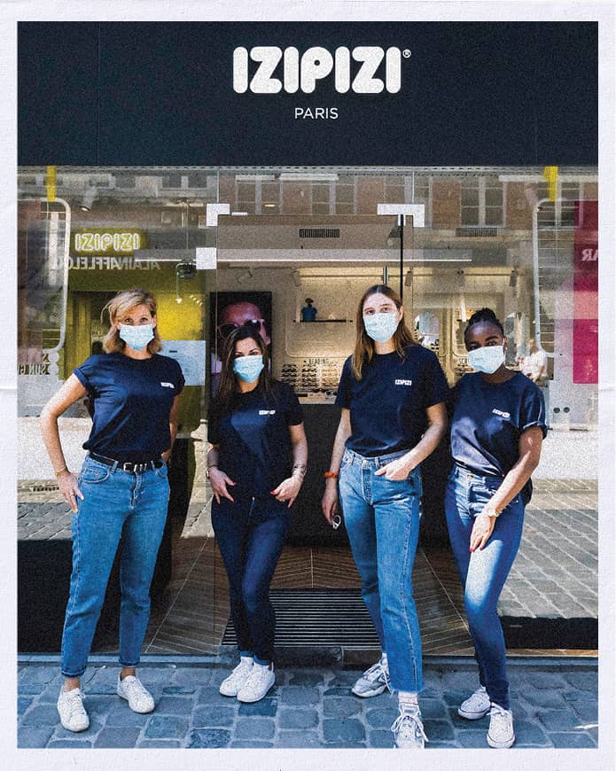 Teams and partners in IZIPIZI stores